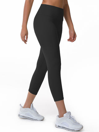 Wide Waistband Active Leggings Trendsi