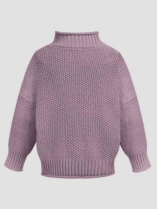 Turtleneck Long Sleeve Sweater Divacious