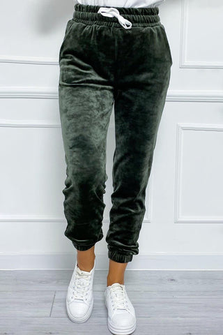 Wide Waistband Drawstring Cropped Joggers Divacious