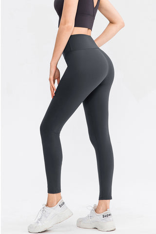 High Waist Active Leggings Trendsi