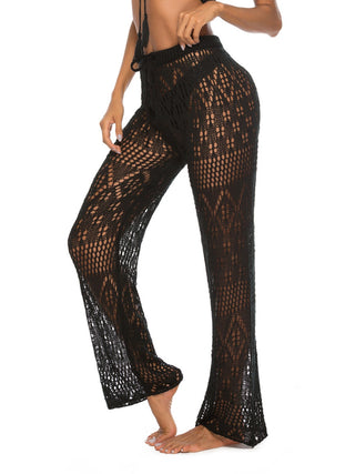 Cutout Straight Swim Pants Divacious