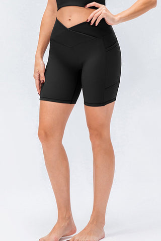 Slim Fit V-Waistband Sports Shorts Divacious