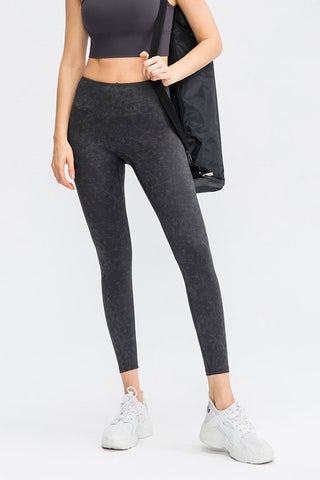 High Waist Active Leggings Trendsi