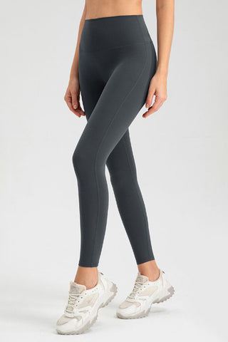 High Waist Skinny Active Pants Trendsi