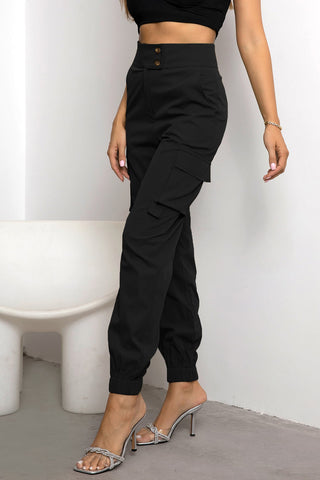 High Waist Cargo Pants Divacious