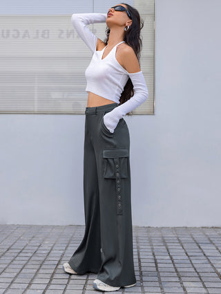 Wide Leg Cargo Pants Divacious