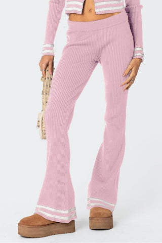 Zip Up Long Sleeve Top and Pants Set - Divacious