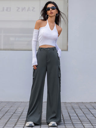 Wide Leg Cargo Pants Divacious