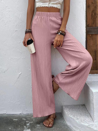 Full Size High Waist Wide Leg Pants Divacious