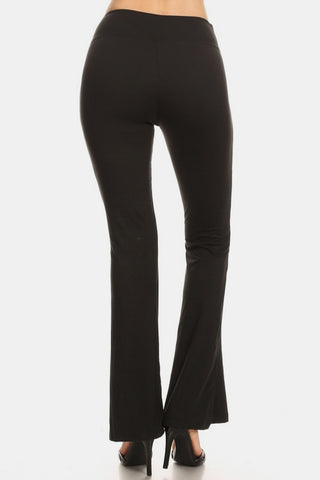 Leggings Depot High Waist Flare Leggings - Divacious