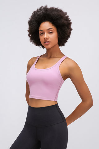 Millennia Racerback Sports Bra Trendsi