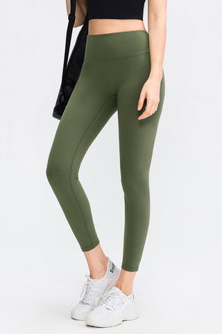 High Waist Active Leggings Trendsi