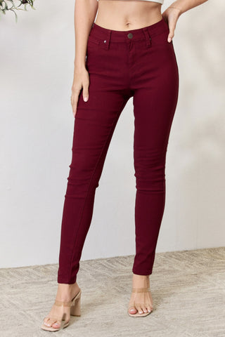 YMI Jeanswear Hyperstretch Mid-Rise Skinny Jeans Divacious