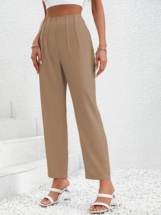 Ruched Long Pants Divacious