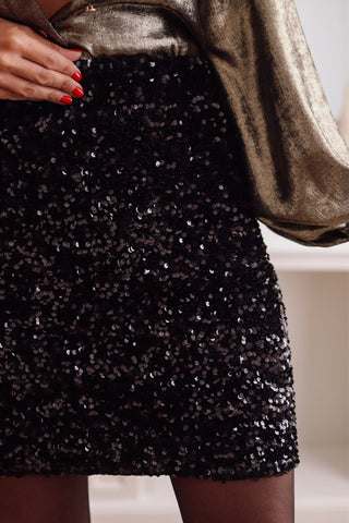 Sequin Mini Skirt Divacious