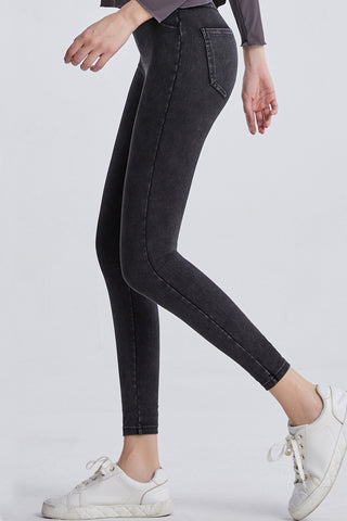 High Waist Cropped Jeans Divacious