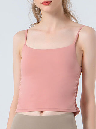 Ruched Sports Cami Trendsi