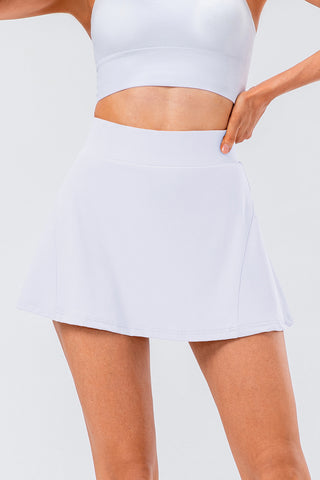 High Waist Pleated Active Skirt Divacious