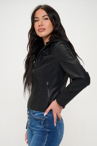 Coalition LA Zip Up Hooded Jacket Trendsi