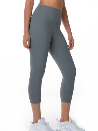 Wide Waistband Active Leggings Trendsi