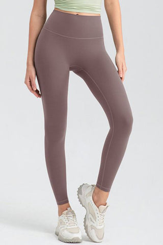 Wide Waistband High Waist Sport Leggings Trendsi