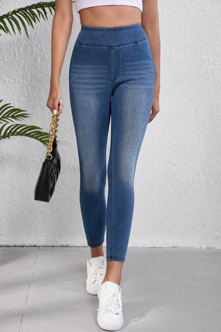 High Waist Skinny Jeans Divacious