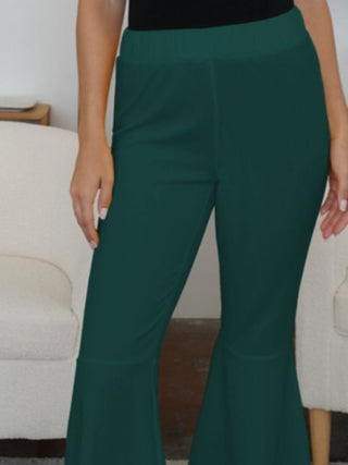 High-Low Bootcut Pants Divacious