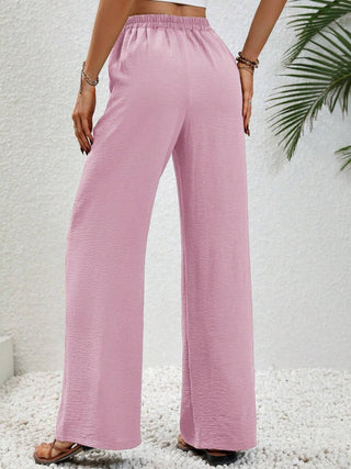 Wide Leg Drawstring Pants Divacious