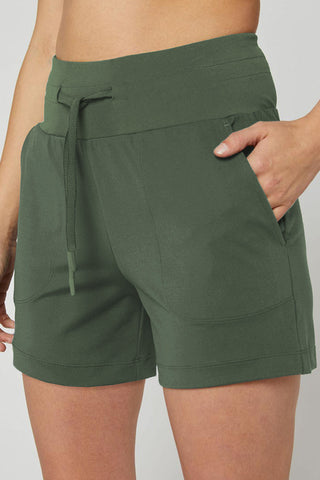 Drawstring Swim Shorts with Pockets Divacious