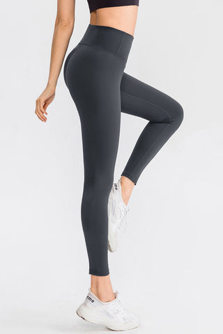 High Waist Active Leggings Trendsi