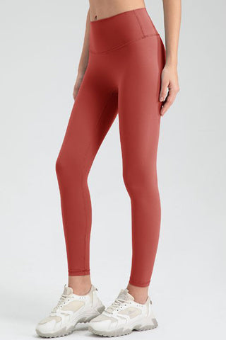 Wide Waistband Sport Leggings Trendsi