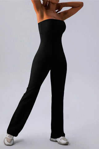 Sleeveless Straight Active Jumpsuit Divacious