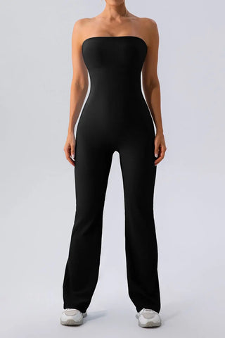 Sleeveless Straight Active Jumpsuit Divacious