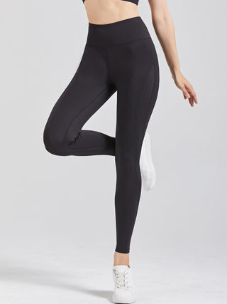 Wide Waistband Active Leggings Trendsi