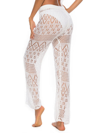 Cutout Straight Swim Pants Divacious