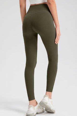 High Waist Skinny Active Pants Trendsi