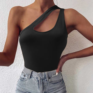 One Shoulder Cutout Cami Divacious