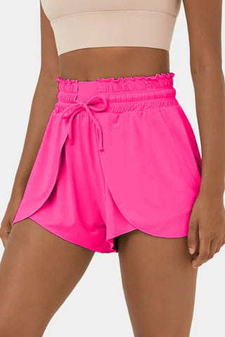 Drawstring Swim Shorts with Pockets Divacious