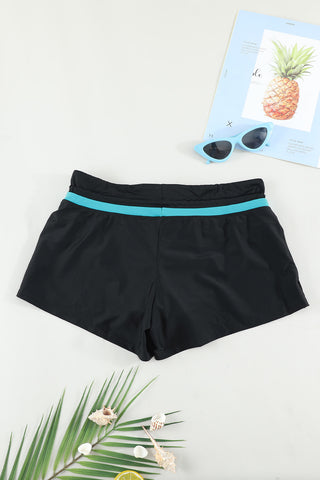 Full Size Drawstring Swim Shorts Divacious