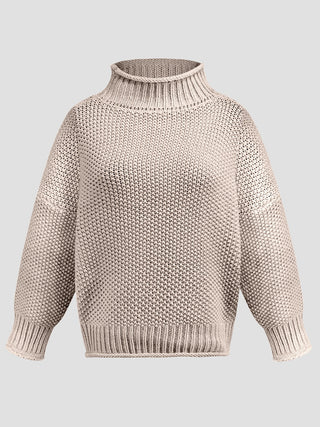 Turtleneck Long Sleeve Sweater Divacious