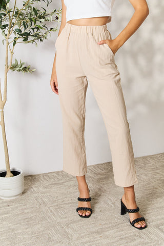 Pull-On Pants with Pockets Divacious