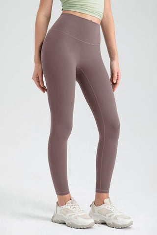 Wide Waistband High Waist Sport Leggings Trendsi