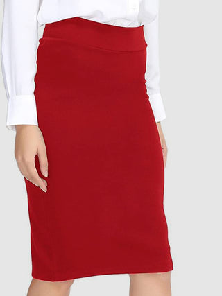 High Waist Wrap Skirt Divacious