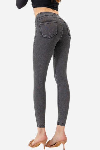 High Waist Skinny Jeans Divacious