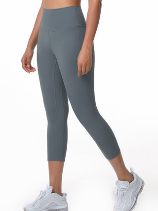 Wide Waistband Active Leggings Trendsi