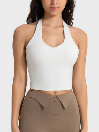 Millennia Cropped Sport Tank Trendsi