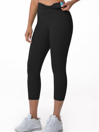 Wide Waistband Active Leggings Trendsi