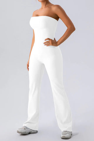 Sleeveless Straight Active Jumpsuit Divacious