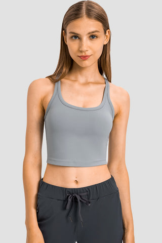 Millennia Racerback Sports Bra Trendsi