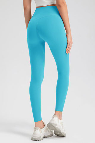 High Waist Skinny Active Pants Trendsi